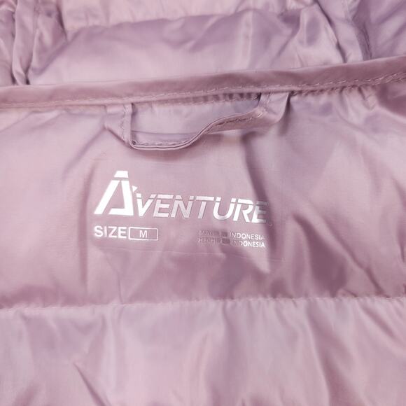 Aventure Ladies' Lightweight Down Jacket Mauve Pink Sz Medium - Picture 6 of 10